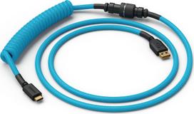 Kabel USB Glorious USB-A - USB-C 1.36 m Jasnoniebieski (GLO-CBL-COIL-EB) | GLO-CBL-COIL-EB | 0810069971315