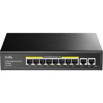 Cudy GS1010PE network switch Gigabit Ethernet (10/100/1000) Power over Ethernet (PoE) Black | 6971690791421 | 6971690791421