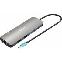 i-tec USB-C Metal Nano 2x HDMI LAN Power Delivery 100W | C31NANOHDM2DOCPD | 8595611706288