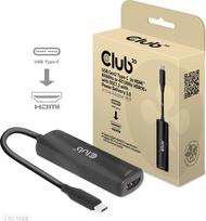 Club 3D Club3D Adaptér USB-C na HDMI 8K60Hz/4K120Hz, Active Adapter M/F, PD 3.0, HDR10+ a DSC 1.2 | CAC-1588 | 8719214472610