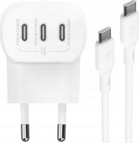 charger Belkin Boost Charge 3x USB-C  (WCC002VF2MWH-B6) | WCC002VF2MWH-B6 | 745883860074