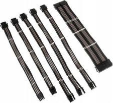 Kolink Kolink Core Adept Braided Cable Extension Kit - Black/Gunmetal | COREADEPT-EK-BGM | 5999094004788