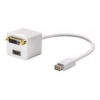 Adapter AV Lindy DVI Mini - DVI-D - HDMI biały (41003) | 4002888410038 | 4002888410038