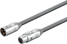 Kabel Monoprice XLR - XLR 2m szary | 0889028090206 | 0889028090206