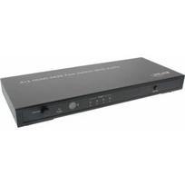 InLine  4x HDMI + audio Black (65017) | 65017 | 4043718232017