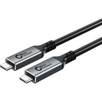 Kabel USB MicroConnect USB-C - USB-C 5 m Black (USB3.2CC5) | USB3.2CC5 | 5704174556107
