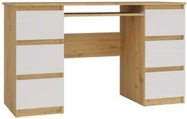 KUBA Desk Artisan Oak/White Set | M-MP-B-KUB-KUBA-ARB | 5900354141167