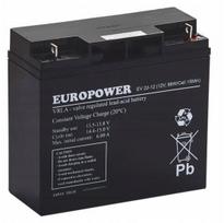 Europower Akumulator AGM EUROPOWER serii EV 12V 20Ah/C10 | EV 22-12 | 5902367800215