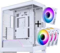 Phanteks NV-Serie NV5 MK2 DRGB White + 4 wentylatory | GABU-515