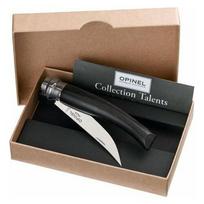 Opinel Opinel pocket knife No. 10 slim ebony in. gift box | 001708 | 3123840017087