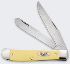 Case Trapper SS Yellow Folding Knife | 80161