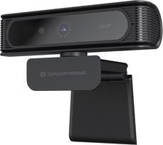 Kamera internetowa Conceptronic AMDIS09B Full HD 1080p USB 2.0 Black (AMDIS09B) | AMDIS09B | 4015867241509