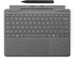 Microsoft Surface Pro Keyboard with Slim Pen platinum | 8X6-00218 | 0196388357550