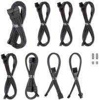 CableMod C-Series Pro ModMesh Kabelset fr Corsair RMi, RMx und RM Netzteile - carbon | CM-PCSS-FKIT-NKC-R | 703670116049