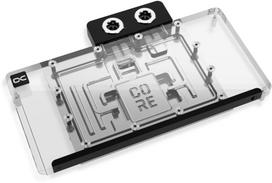Alphacool Core RX 9070 Nitro+ GPU blok wodny, ARGB, z tylną płytką - akryl | 14778 | 4250197147781