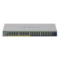 NETGEAR GS748PP -  - unmanaged - 24 x 10/100/1000 + 24 x 10/100/1000 (PoE+) - Desktop, wandmontierbar - PoE+ (380 W) | GS748PP-100EUS | 606449174915