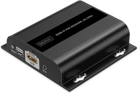 Adapter AV Digitus DIGITUS HDMI IP PoE Receiver 4K/60Hz Black | DS-55354 | 4016032501923
