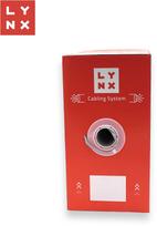 LYNX FTP kabel, Cat5e, LSZH, 0,5mm, celoměděný, vnitřní, šedý, box 305m | LX-SLD-FTP5E-LSZH-GR | 8591205721101