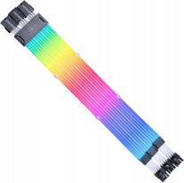 Lian Li Strimer Wireless GPU 3x 8-Pin ARGB przedłużacz zasilania procesora (PW12-1W) | PW12-1W | 4718466017826