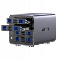 Kieszeń Unitek  RAID do dysku SATA 2.5''/3.5'' 8 trybów 80TB USB-C | S1301AGY01-EU | 4894160058096
