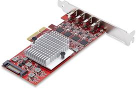 StarTech 4-Port USB Type-C PCIe Card, USB-C 10Gb, 4x Controllers, TAA | P10Q4C-USB-CARD | 0065030911436