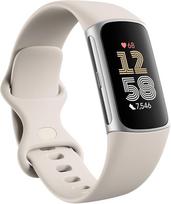 Fitbit Charge 6 OLED Wristband Activity Tracker porcelain/aluminum silver | GA05185-EU | 840353901186