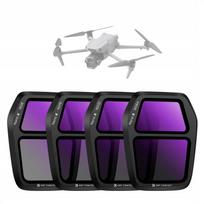 Filtr Kf Zestaw Filtrów Graych Filtr Gray ND 4w1 ND8 ND16 ND32 ND64 do DJI AIR 3S / SKU.2339 | SB9343 | 6942052547925