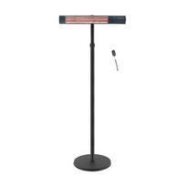 TunaBone  Electric Standing Patio Heater, Single carbon golden tube | TB2580ST-01 | Patio heater | 2500 W | Black | TB2580ST-01 | 4770070882405