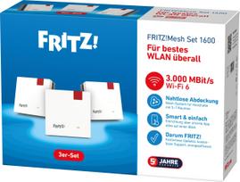 AVM FRITZ!Mesh Set 1600 3-Pack | 20003111 | 4023125031113
