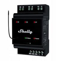 Shelly Qubino Wave Pro 3 Z-Wave 3 channel DIN rail relay | Wave PRO 3 EU LR | 3800238071998
