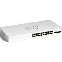 Cisco switch CBS220-24T-4G, 24xGbE RJ45, 4xSFP, fanless - REFRESH | CBS220-24T-4G-EU-RF | 889728502795
