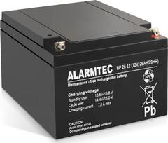 Alarmtec Akumulator 12V 26Ah AGM Alarmtec BP26-12 | 5902367802592 | 5902367802592