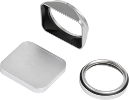 NiSi JetMag Pro Lens Hood, Uv Filter & Cap for Fuji X100 Series Silver