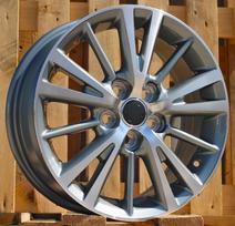 Ratlankis RACINGLINE L1051 R15x6 5x100 ET 39 CB 54.1 (Grey Polished) (620 kg)
