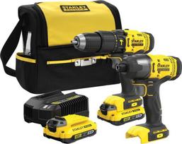 SFMCK465D2S STANLEY set (drill/screwdriver and impact wrench) | SFMCK465D2S-QW | 5054905284763