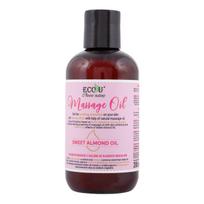 ECOU SWEET ALMOND OIL masažo aliejus, 200 ml