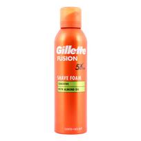 GILLETTE FUSION 5X ACTION SENSITIVE skutimosi putos, 250 ml