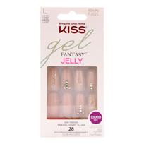 KISS GEL FANTASY priklijuojami dirbtiniai nagai (28 vnt.)