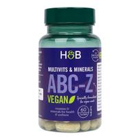 H&B ABC-Z Veganiški multivitaminai, 60 tablečių