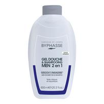BYPHASSE GROOVY PARADISE dušo želė ir plaukų šampūnas vyrams, 600 ml