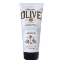KORRES PURE GREEK OLIVE SEA SALT kūno kremas, 200 ml