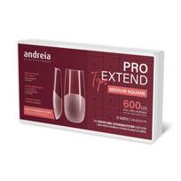 ANDREIA PRO EXTEND TIPS MEDIUM SQUARE nagų priauginimo tipsai (600 vnt.)