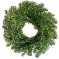 Kalėdinis vainikas premium green 100% pe, 40 cm