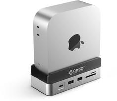 Orico Docking Station for Mac Mini M4 | USB-C 10Gbps | M.2 NVMe slot | VS10-SV-EP | 6941788875678