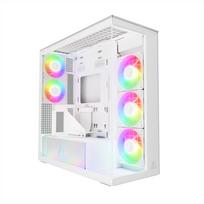 Arctic XTENDERVG Midi Tower PC Case, E-ATX, Tempered Glass, 5 Fans, White | ACPCC00017A | 840033403160