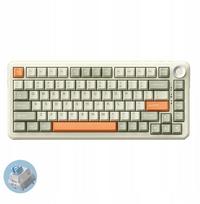 Klawiatura Ajazz Klawiatura gamingowa bezprzewodowa mechaniczna AK820MAX - Retro Colour - Flying Fish  - 8000 mAh | AK820MAX-FF-R | 6976412983702