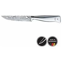 WMF Nóż damasceński Grand Gourmet, uniwersalny nóż 23 cm, 120-warstwowa stal damasceńska, wydajność cięcia, drewniana kaseta, ostrze 11 cm | 18.8031.9998 | 4000530676658