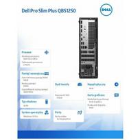 Komputer Dell Slim SLIM PLUS QBS1250, Core Ultra 5 235, 16GB, Intel Graphics, 512GB M.2 PCIe Windows 11 Pro | BTO103_QBS1250_EMEA | 0662919123012