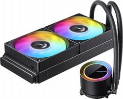 Chłodzenie wodne Jonsbo CPU Cooler JONSBO TG-240 Black | 6970620552972 | 6970620552972