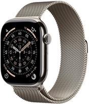 Apple Watch Series 11 GPS + Cellular 46mm Natural Titanium Case with Natural Milanese Loop - S/M | MFCY4ZR/A | 195950629514